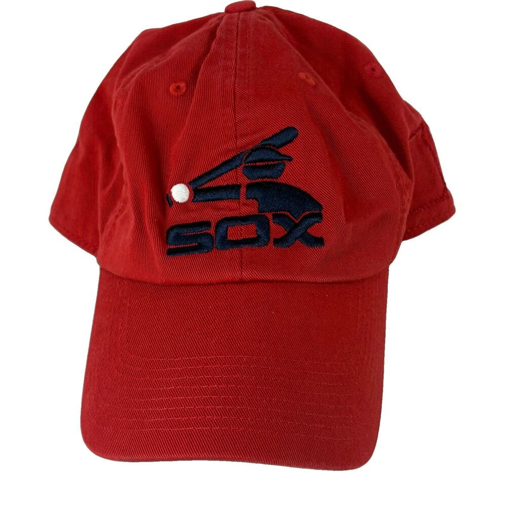 Nike Cooperstown Red Chicago White Sox MLB Baseball Cap Hat SnapBack Cotton